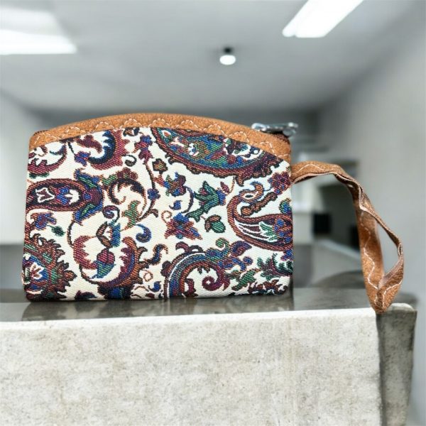 Handmade Persian Pattern Wristlet Pouch – Reco Leather
