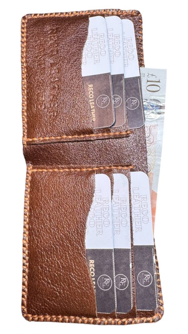 Handcrafted Genuine Leather Wallet - Image 2
