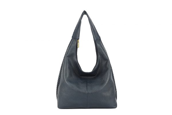 Leather Hobo Shoulder Bag – Soft & Spacious - Image 11