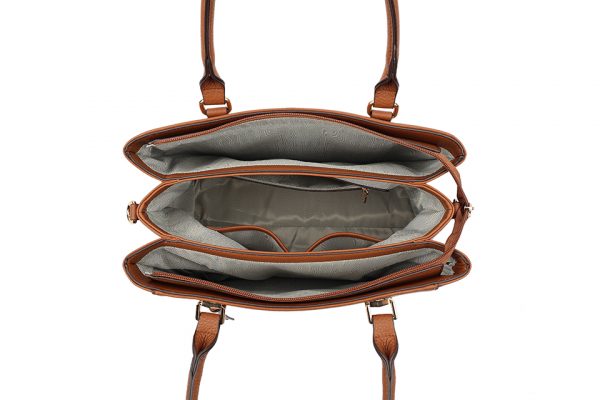 Elegant Structured Handbag with Dual Handles – Multiple Colours - Image 8