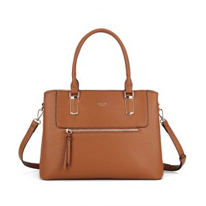 Elegant Structured Handbag with Dual Handles – Multiple Colours