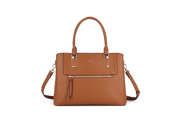 Elegant Structured Handbag with Dual Handles – Multiple Colours