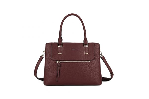 Elegant Structured Handbag with Dual Handles – Multiple Colours - Image 4