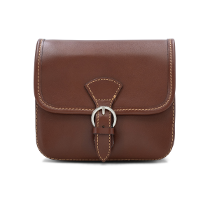 Leather Small Buckle Crossbody