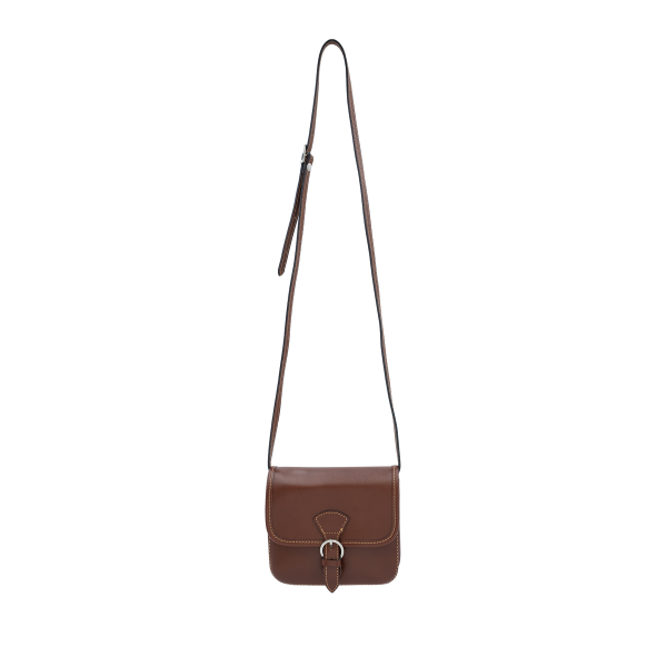 Leather Small Buckle Crossbody - Image 4