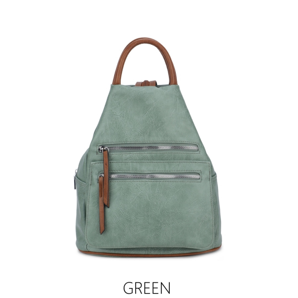 Convertible Leather Backpack – Available in Multiple Colours - Image 9