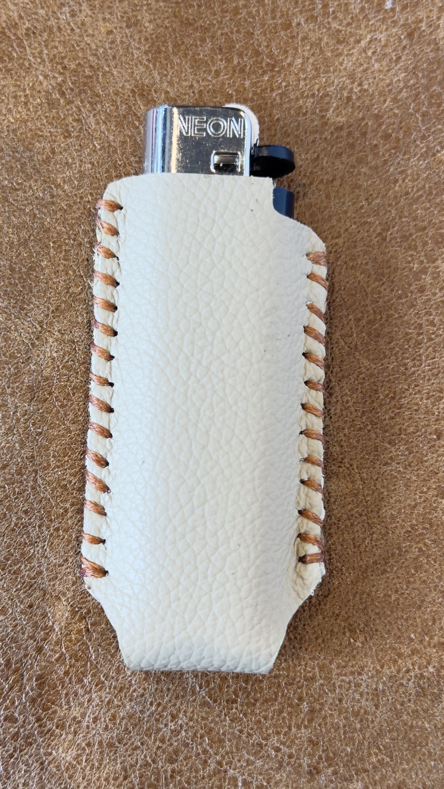 Genuine Leather Lighter Holder – Hand Stitched - Image 10