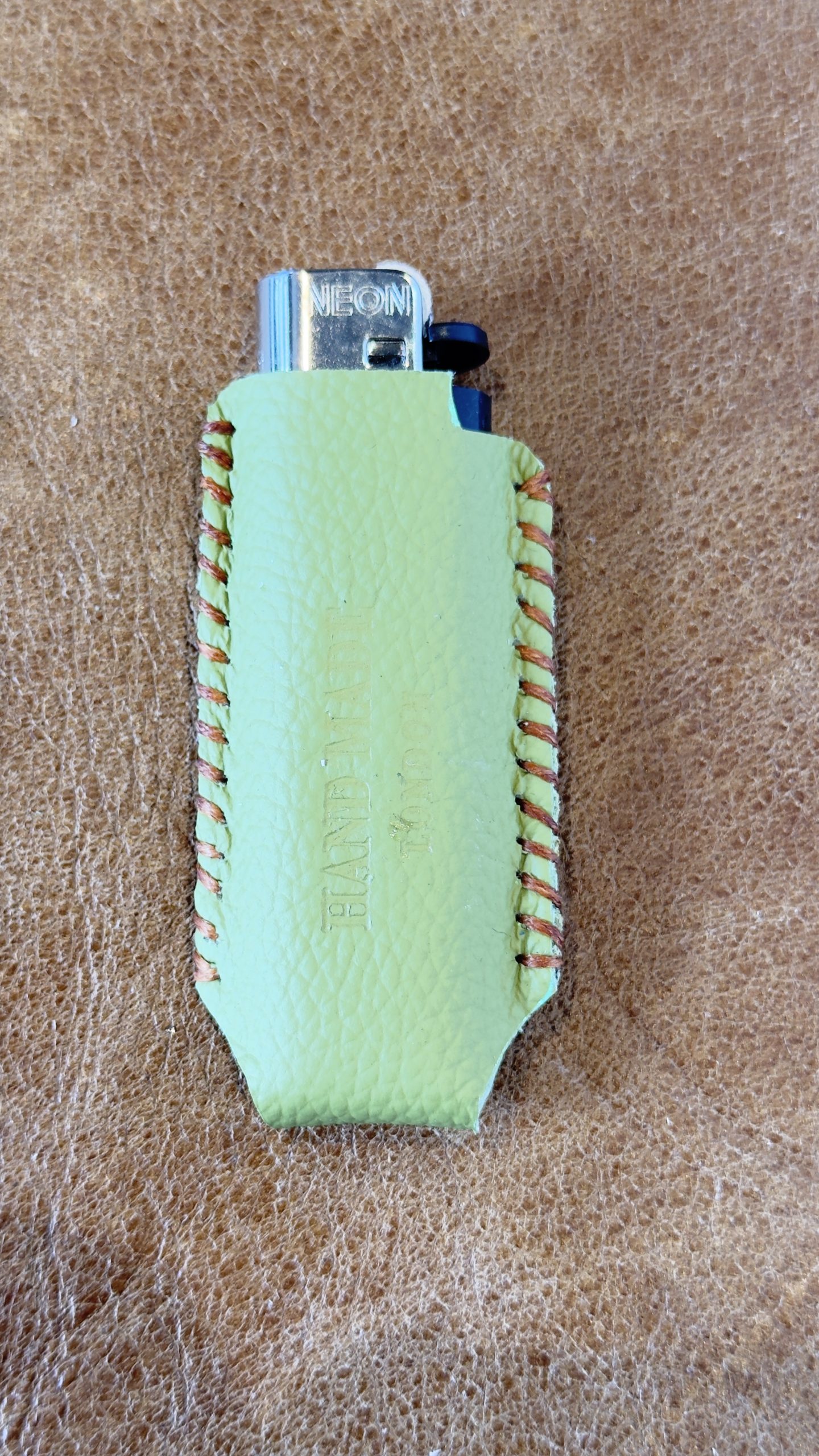 Genuine Leather Lighter Holder – Hand Stitched - Image 7