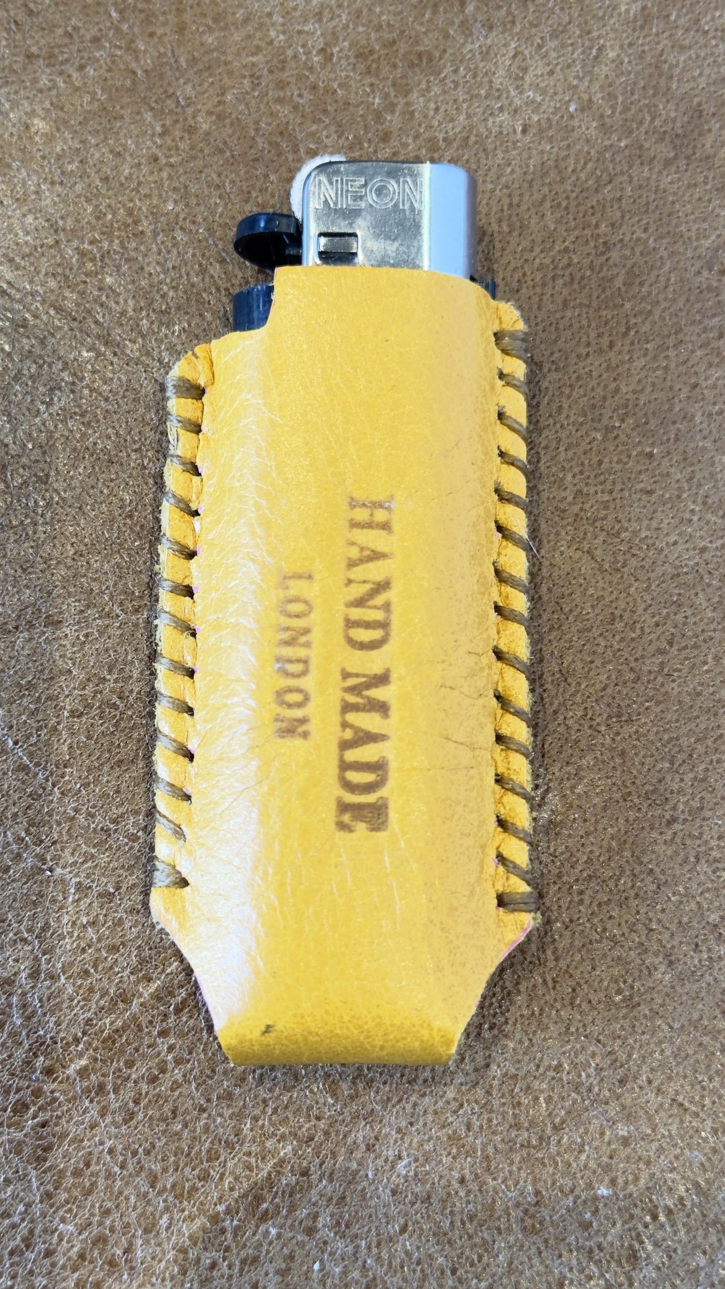 Genuine Leather Lighter Holder – Hand Stitched