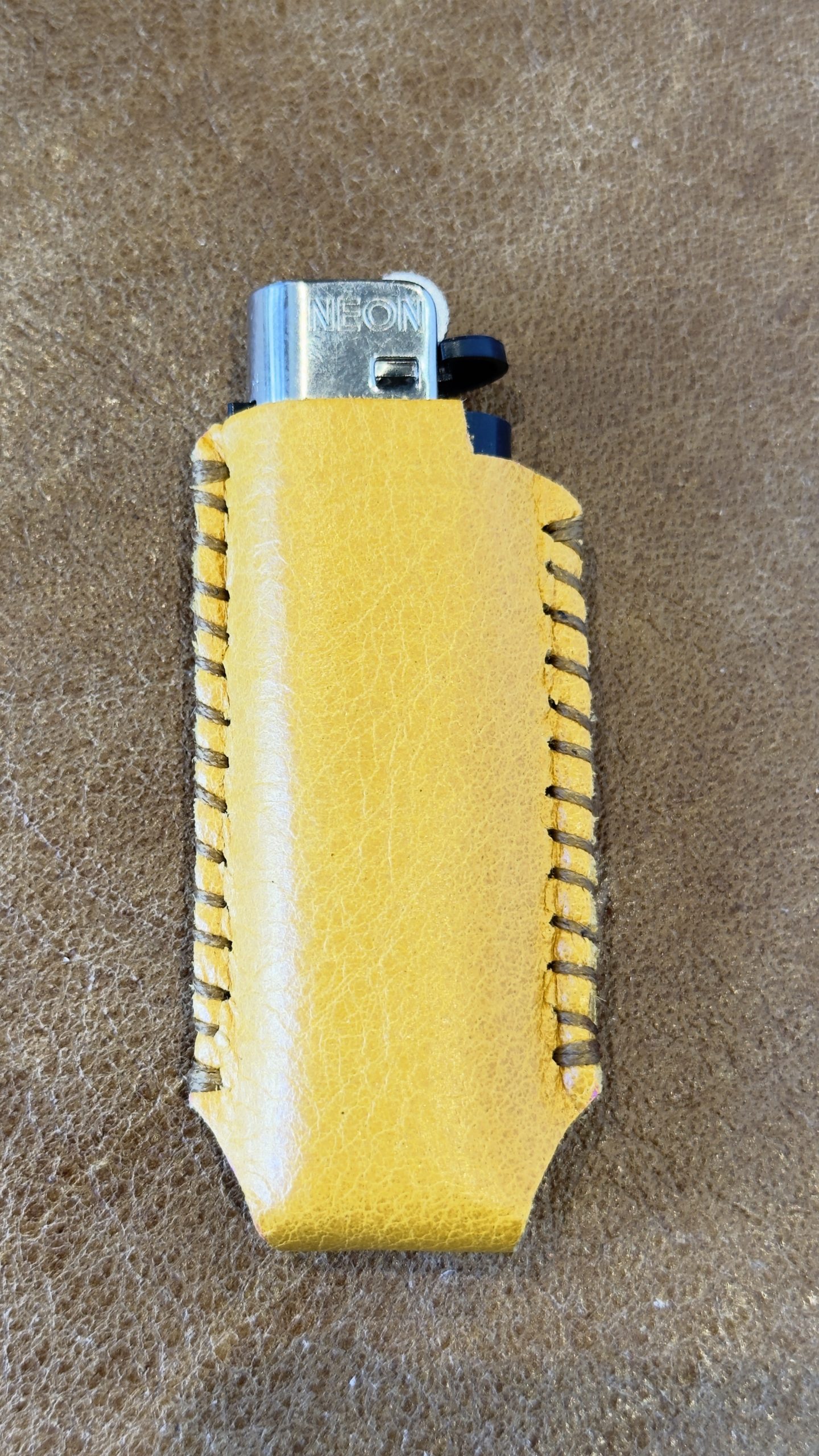 Genuine Leather Lighter Holder – Hand Stitched - Image 12