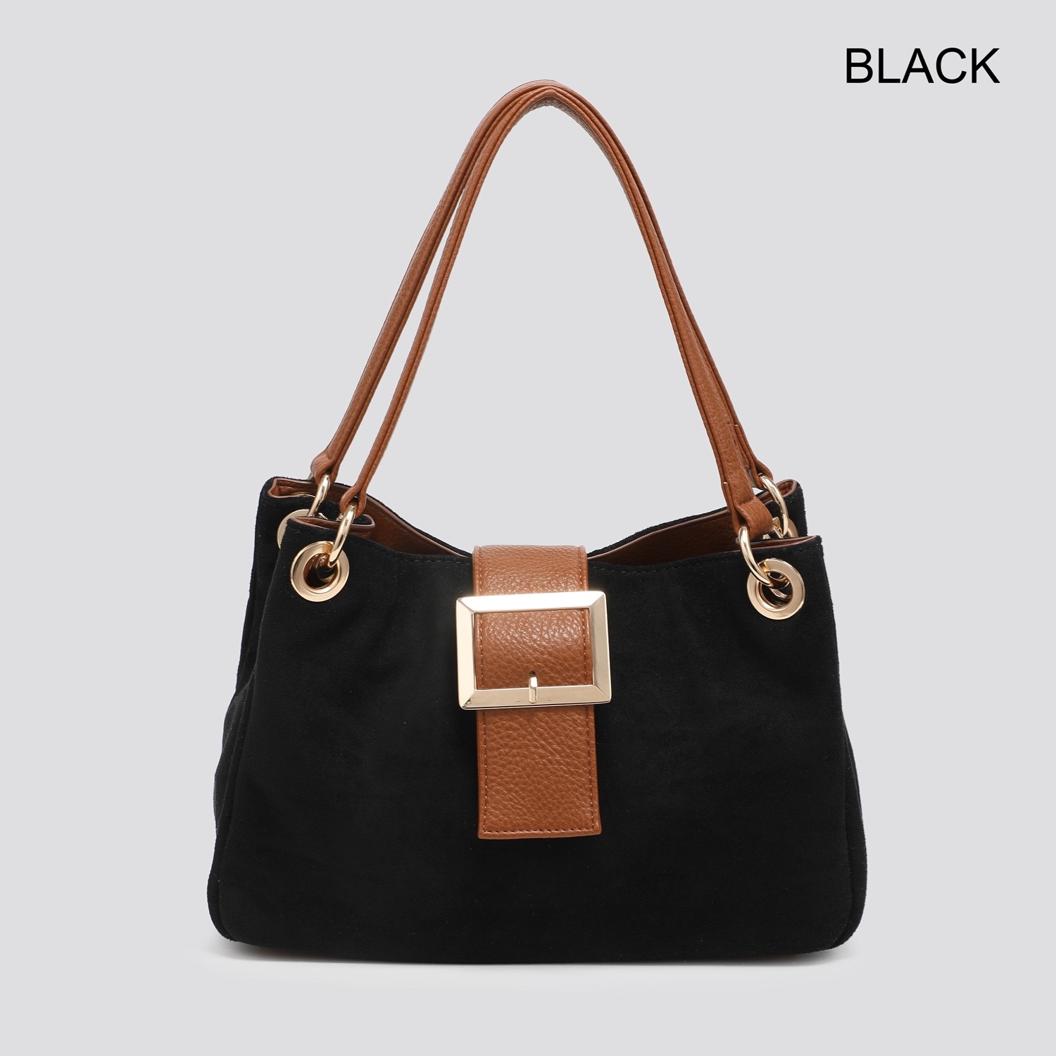 Classic Buckle Shoulder Handbag - Image 2