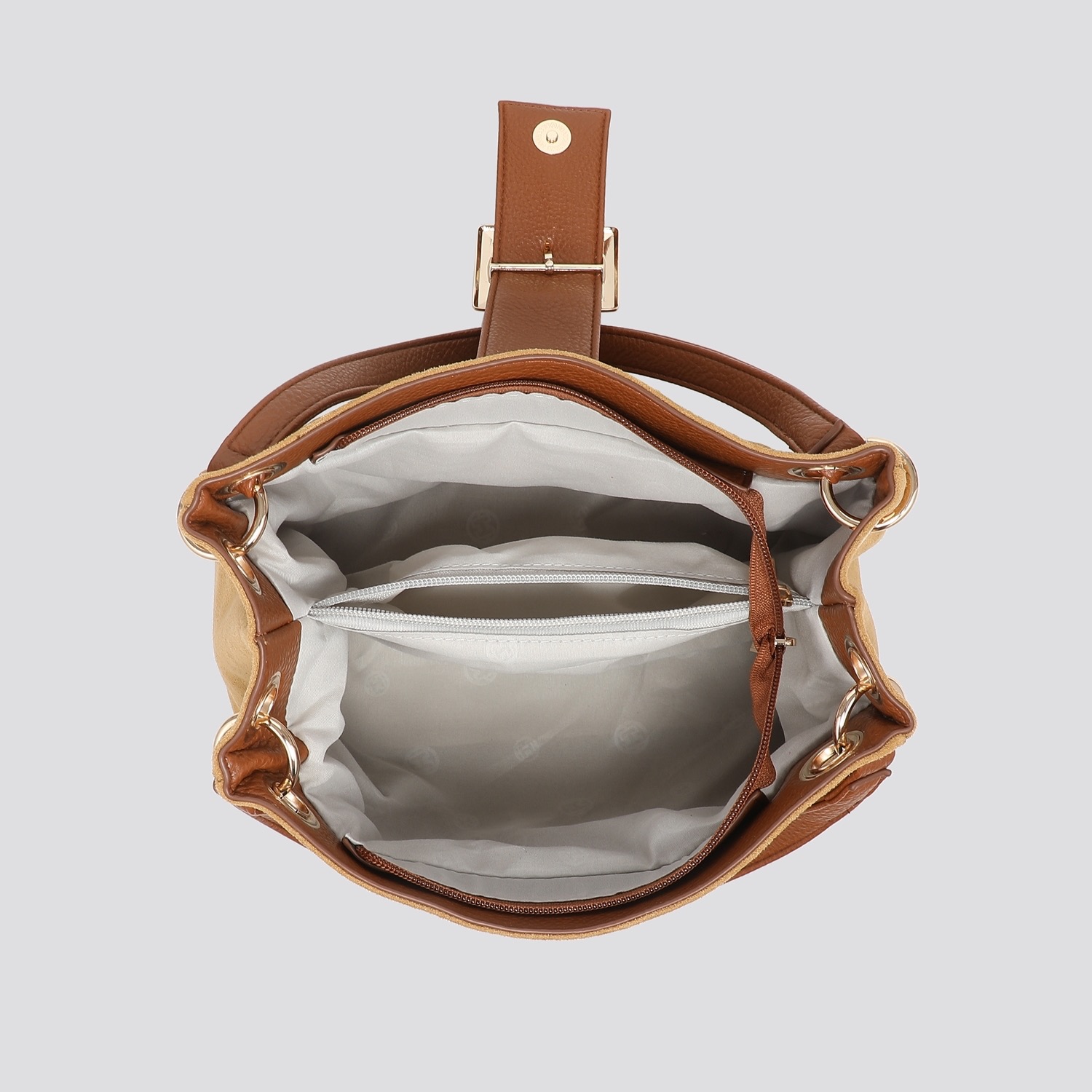 Classic Buckle Shoulder Handbag - Image 8